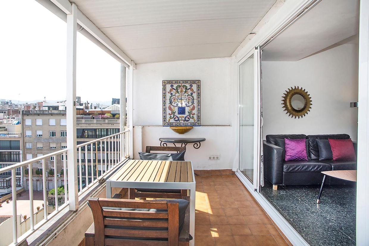 The Gran Via Penthouse Leilighet Barcelona Eksteriør bilde