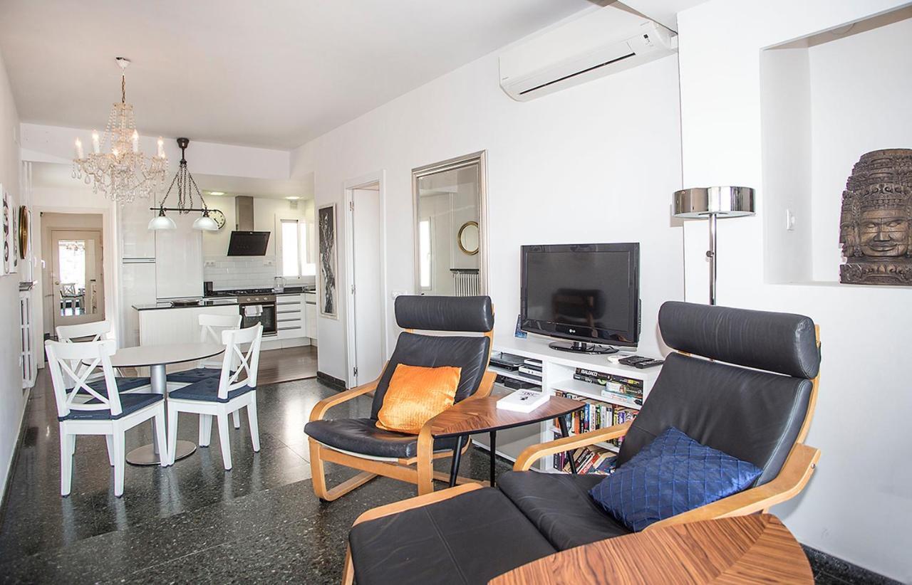 The Gran Via Penthouse Leilighet Barcelona Eksteriør bilde